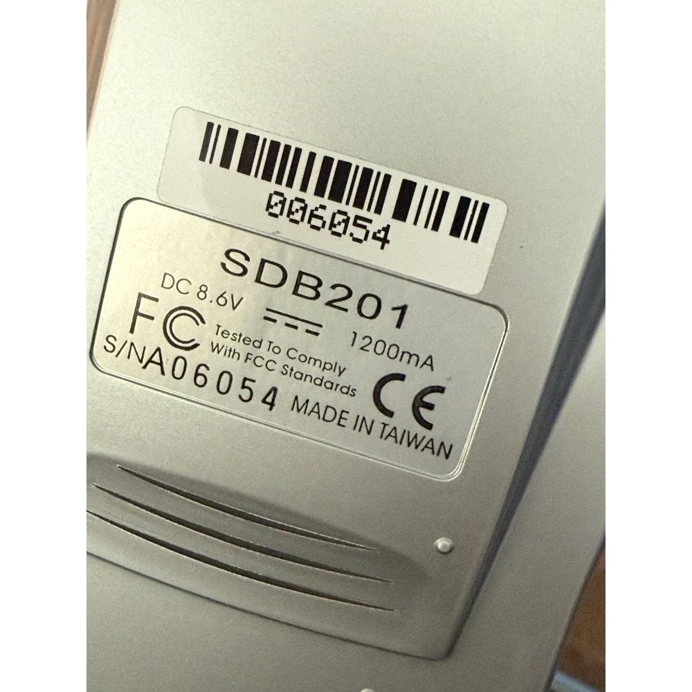 SUPER DIGIBIN SDB201 PROFESSIONAL PHOTOGRAPHIC STORAGE DEVICE Untested!